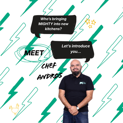 From Professional Kitchen to Plant-Powered Impact: Meet Andros, Mighty's Commercial Chef