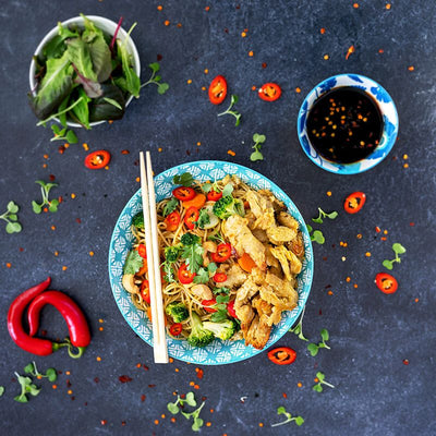 Easy chick*n noodles