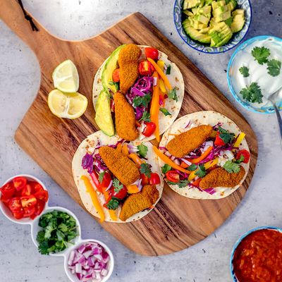 Recipe Easy vegan chick*n tacos